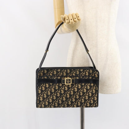 Christian Dior Trotter shoulder bag Canvas, NAVY, CANVAS, Shoulder bag
