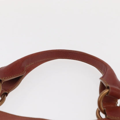 cartier Marcello Handbag Leather, BROWN, LEATHER, Handbag