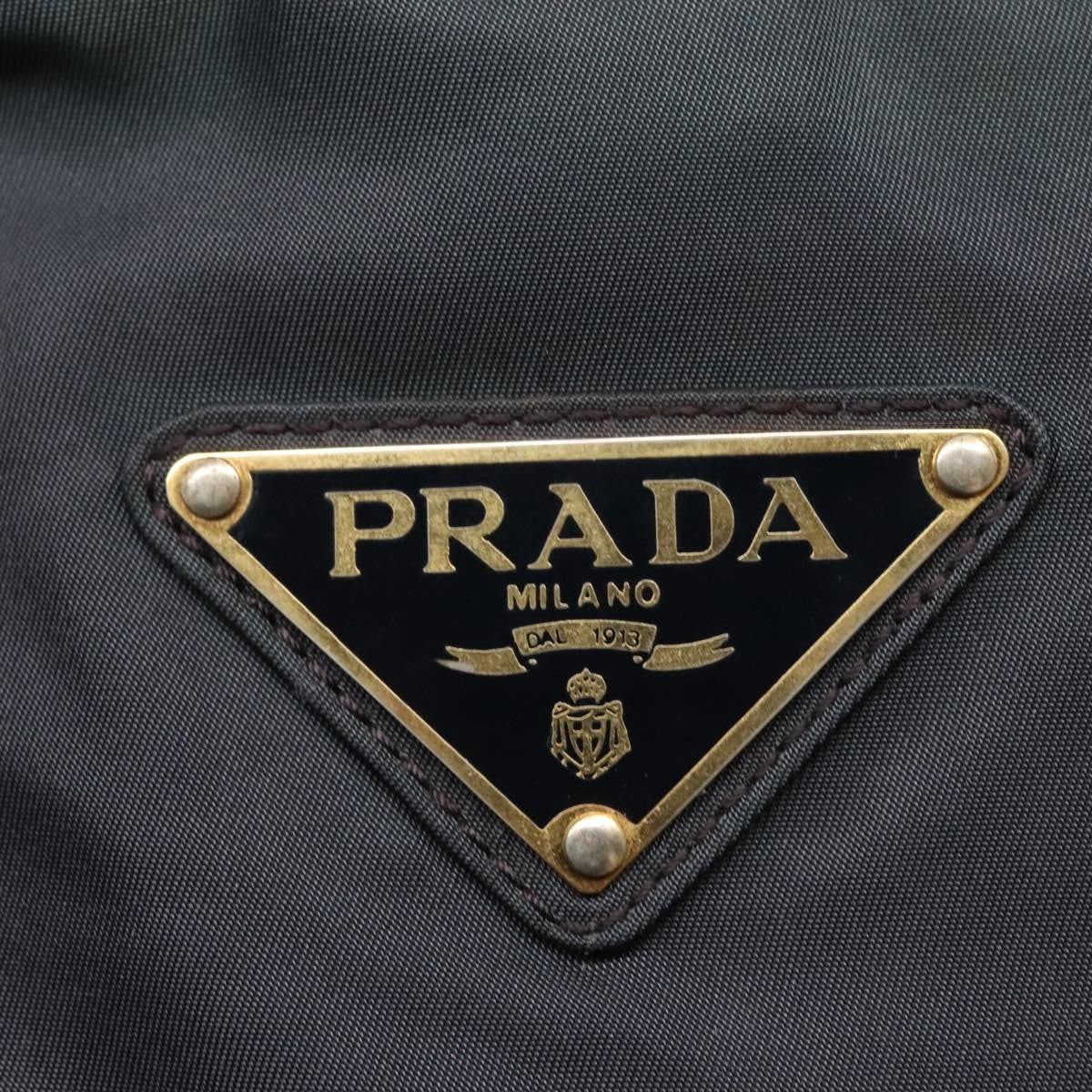 Prada Vintage Tote Tessuto, NAVY, NYLON, Tote bag
