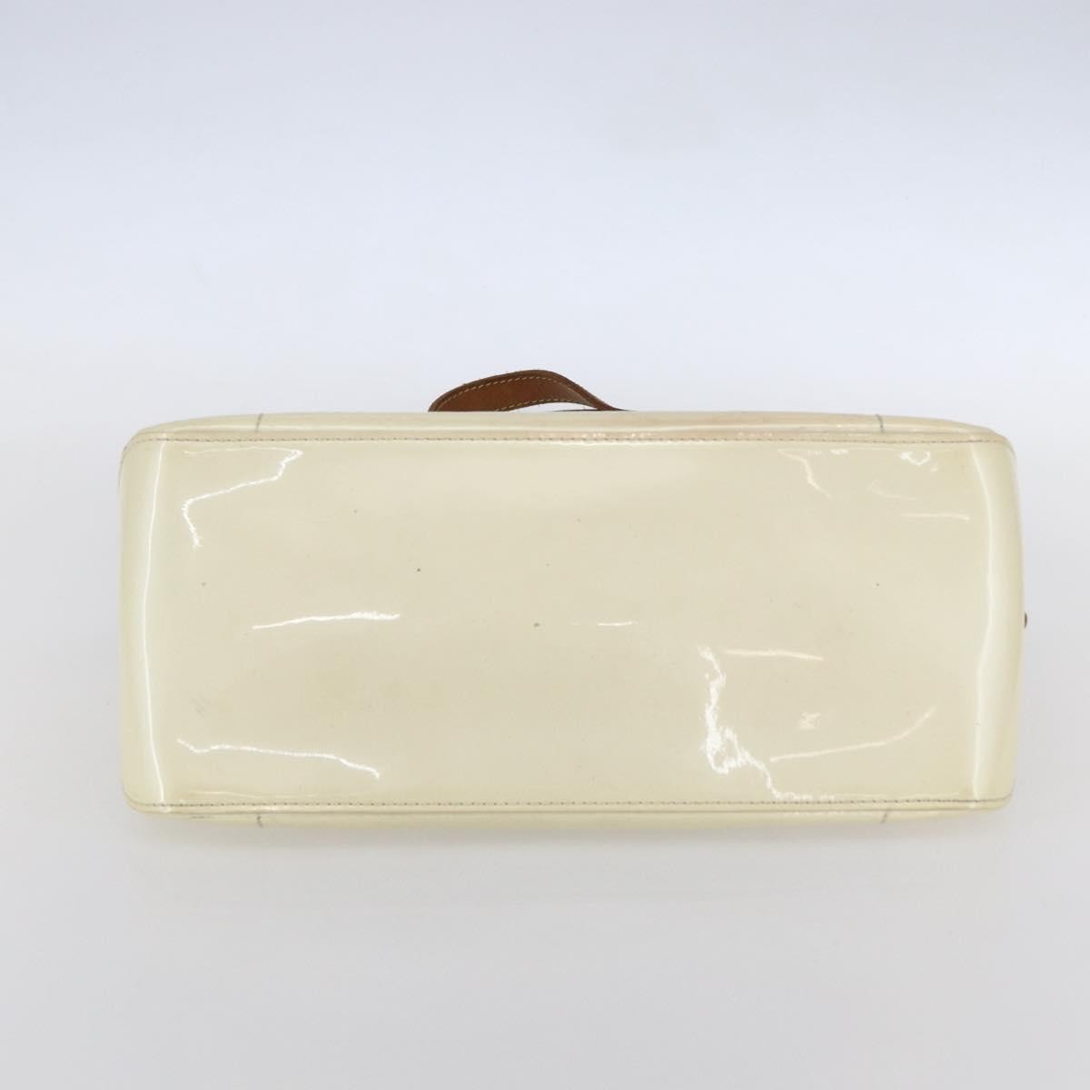 Louis Vuitton Rosewood Avenue Handbag Monogram Vernis, BEIGE, PATENT_LEATHER, Shoulder bag