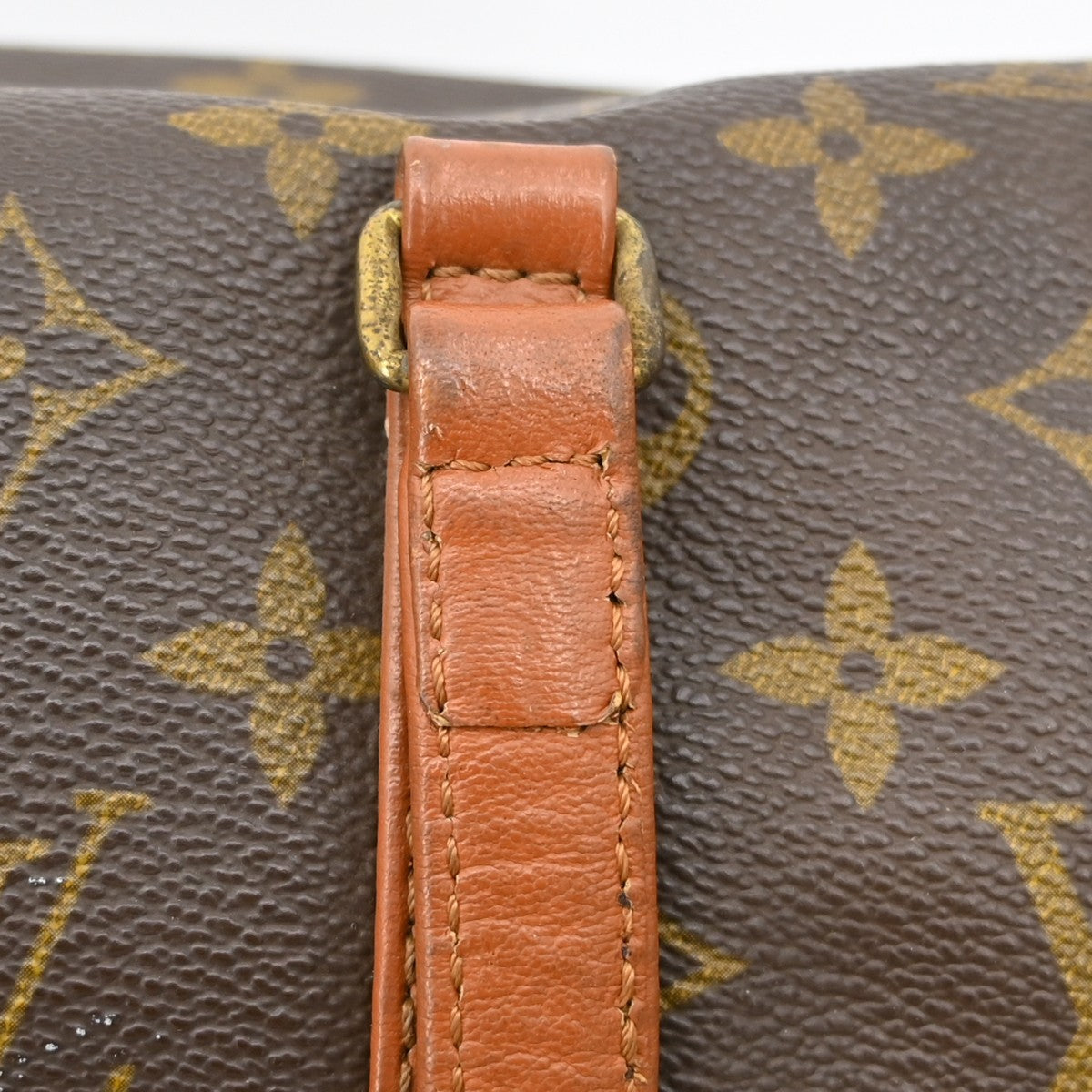 Louis Vuitton Papillon Handbag Monogram Canvas, Brown, Canvas, Handbag