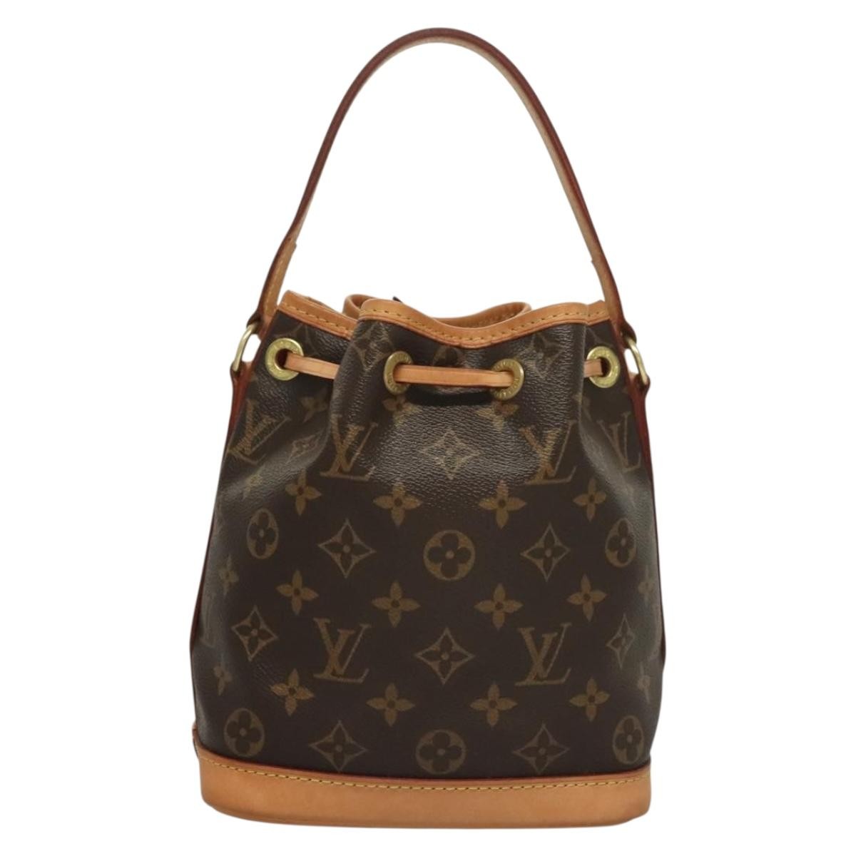 Louis Vuitton Noe NM Handbag Monogram Canvas, BROWN, CANVAS, Handbag