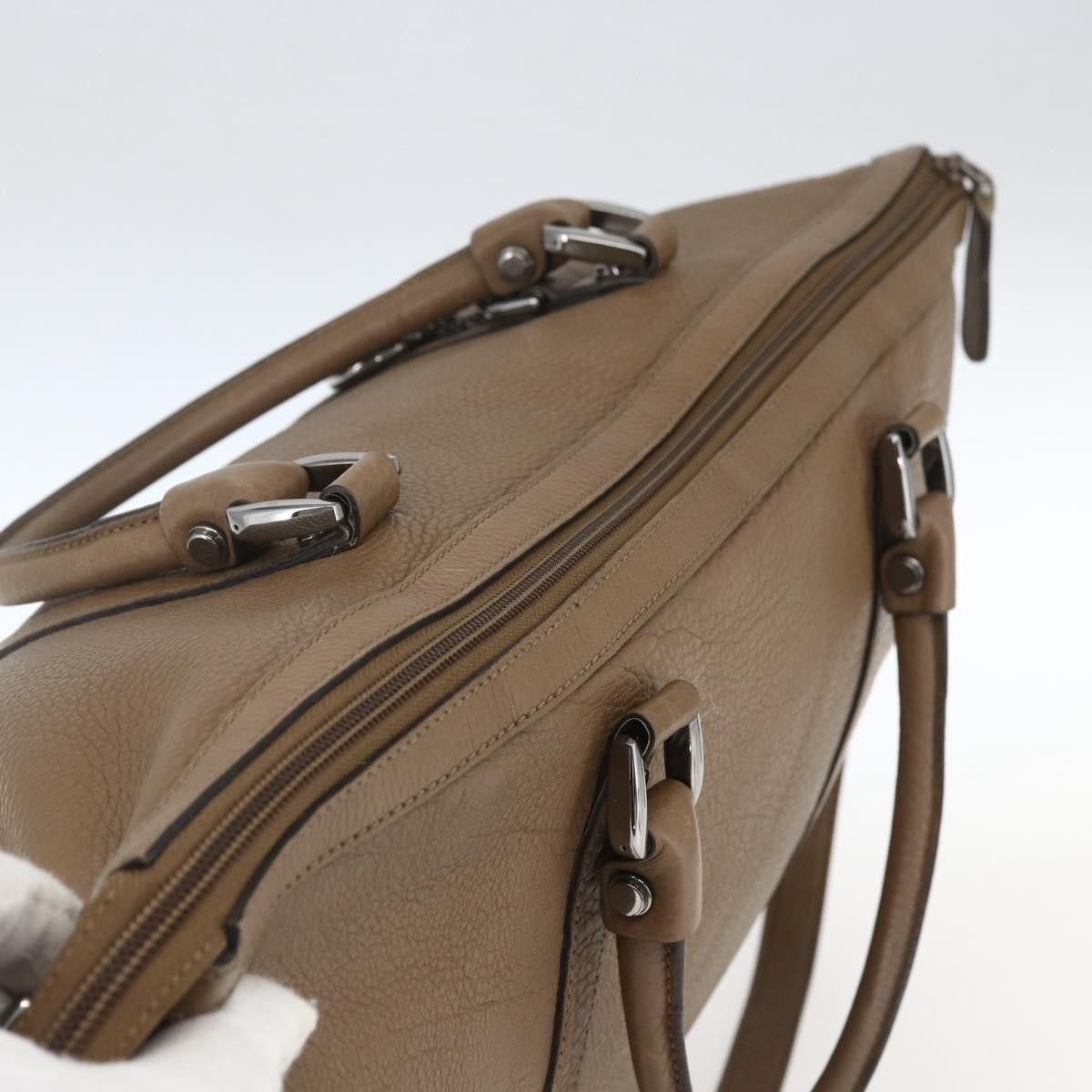 Gucci Vintage tote Leather, BROWN, LEATHER, Tote bag