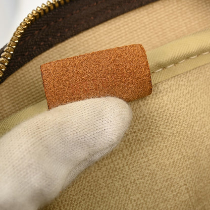 Louis Vuitton Deauville Handbag Monogram Canvas, BROWN, CANVAS, Handbag