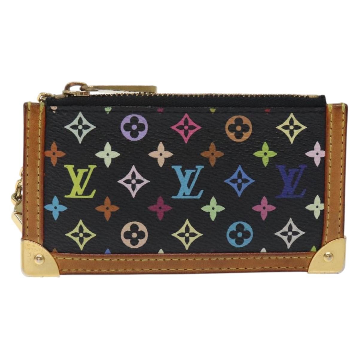 Louis Vuitton Pochette Clés Monogram Canvas, MULTICOLOUR, CANVAS, Wallets