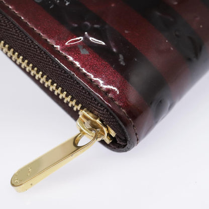 Louis Vuitton Porte-Monnaie Zippy Wallet Monogram Vernis, BURGUNDY, PATENT_LEATHER, Wallets