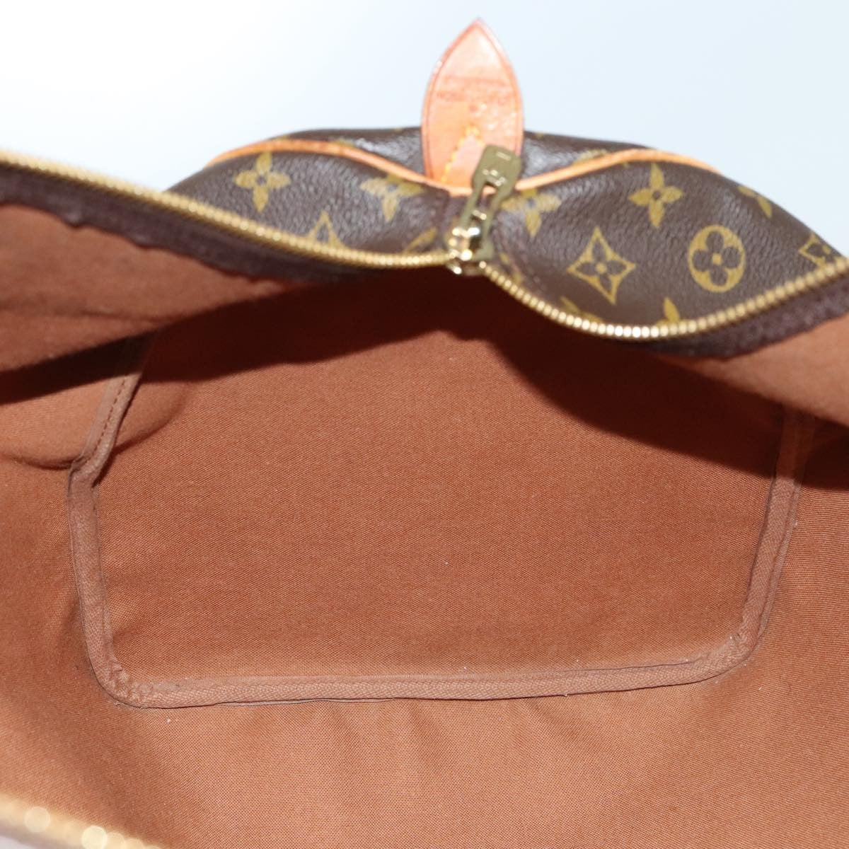 Louis Vuitton Keepall Bag Monogram Canvas, BROWN, CANVAS, Travel bag