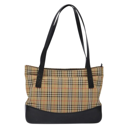 Burberry Nova Check Tote canvas check pattern, BEIGE, CANVAS, Tote bag