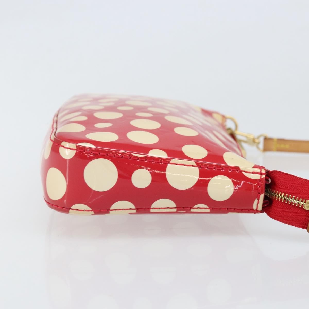 Louis Vuitton Yayoi Kusama Pochette Accessoires Patent Leather, RED, PATENT_LEATHER, Clutche & pouche