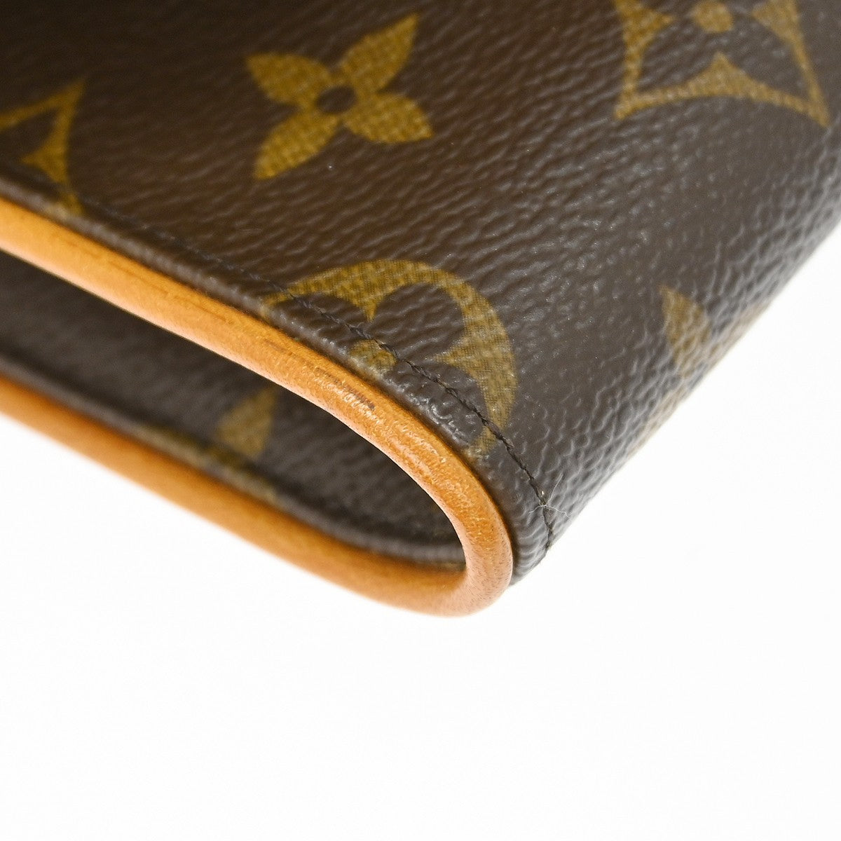 Louis Vuitton Twin Handbag Monogram Canvas, Brown, Canvas, Clutch