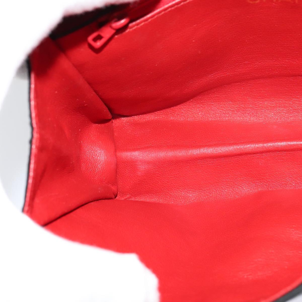 Chanel Chain Shoulder Bag Silk, BLACK, SATIN, Shoulder bag