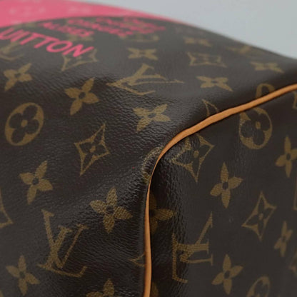 Louis Vuitton Speedy Handbag Limited Edition V Monogram Canvas, BROWN, CANVAS, Handbag