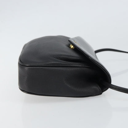 Givenchy Vintage 4G shoulder bag Leather, BLACK, LEATHER, Shoulder bag
