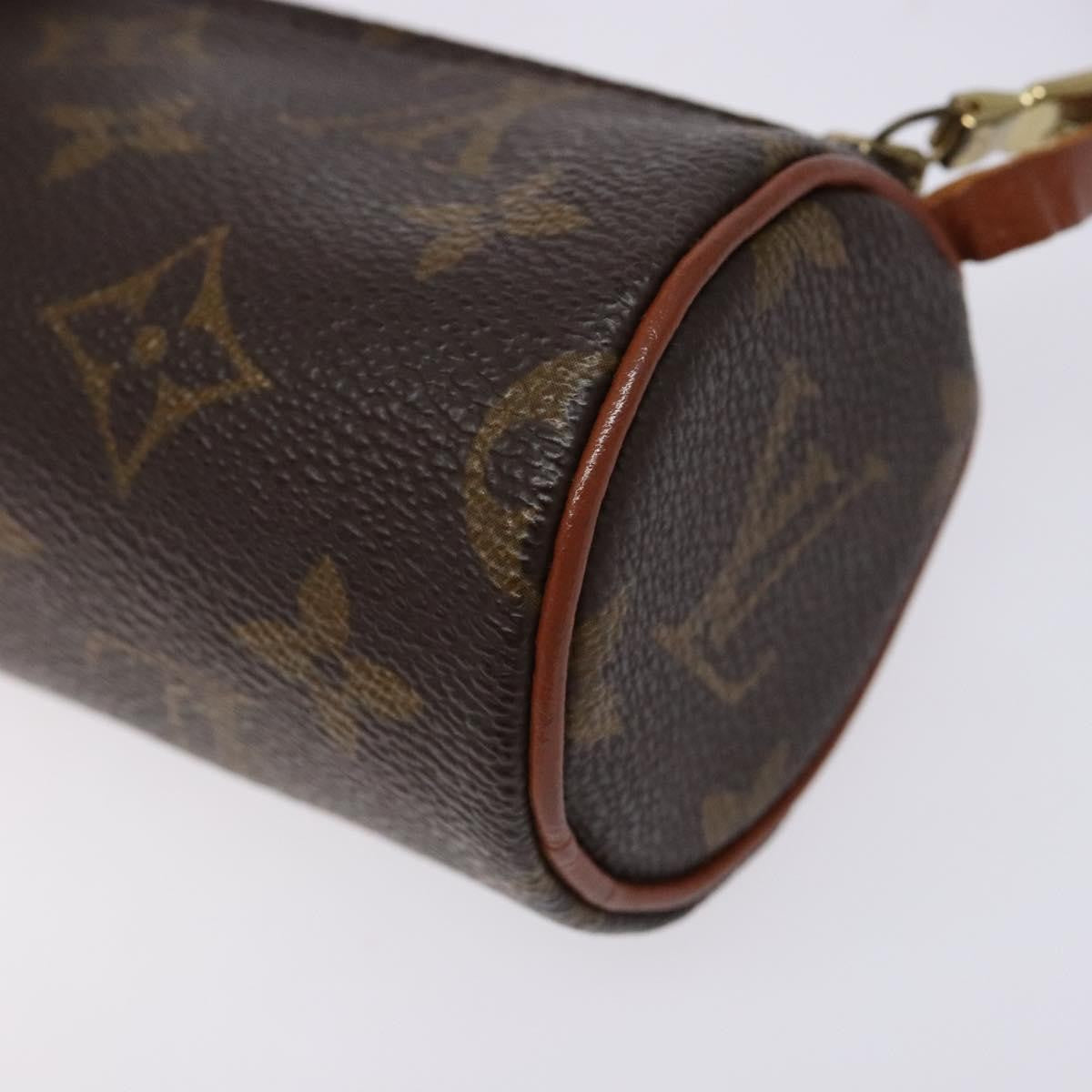 Louis Vuitton Papillon Pochette Monogram Canvas, BROWN, CANVAS, Handbag