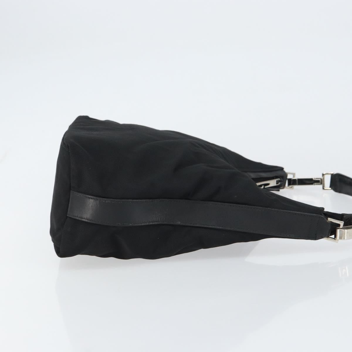Gucci Zip Hobo Nylon, Black, Nylon, Handbag