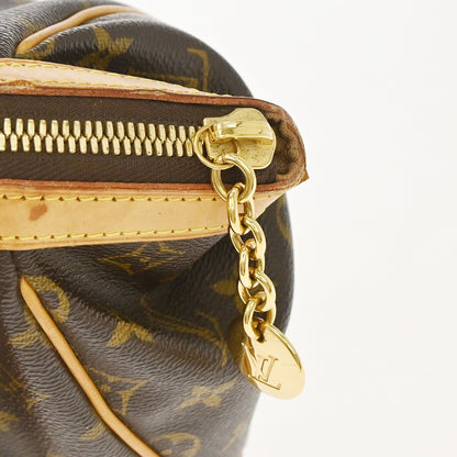 Louis Vuitton Tivoli Handbag Monogram Canvas, Brown, Canvas, Handbag