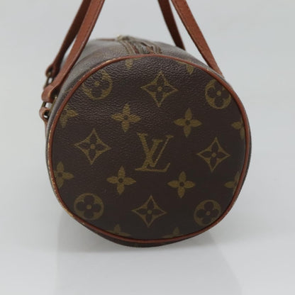 Louis Vuitton Papillon Handbag Monogram Canvas, BROWN, CANVAS, Handbag