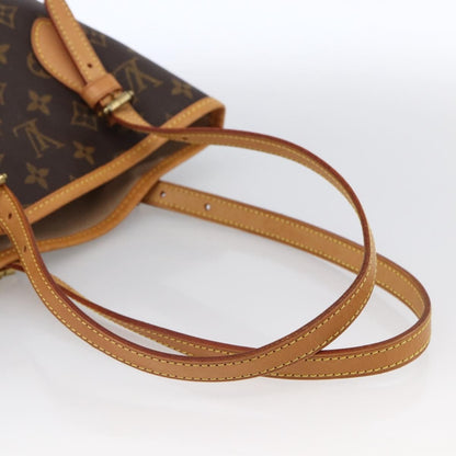 Louis Vuitton Bucket Bag Monogram Canvas, BROWN, CANVAS, Shoulder bag