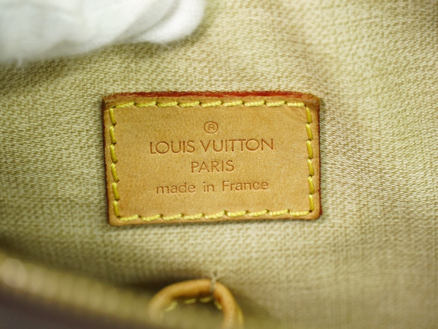 Louis Vuitton Trouville Handbag Monogram Canvas, BROWN, CANVAS, Handbag