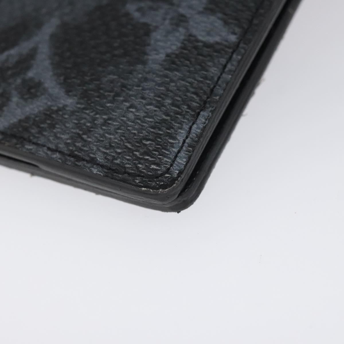 Louis Vuitton Pocket Organizer Limited Edition Monogram Canvas, BLACK, CANVAS, Clutche & pouche