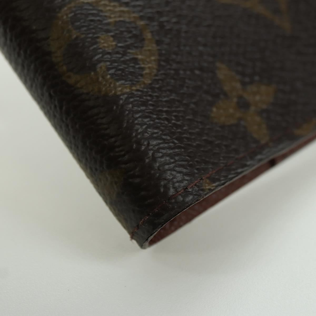 Louis Vuitton Agenda Cover Monogram Panda, Brown, Canvas, Wallet