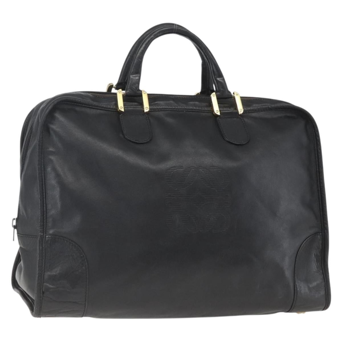 Loewe Amazona Bag Leather, GOLD, LEATHER, Travel bag