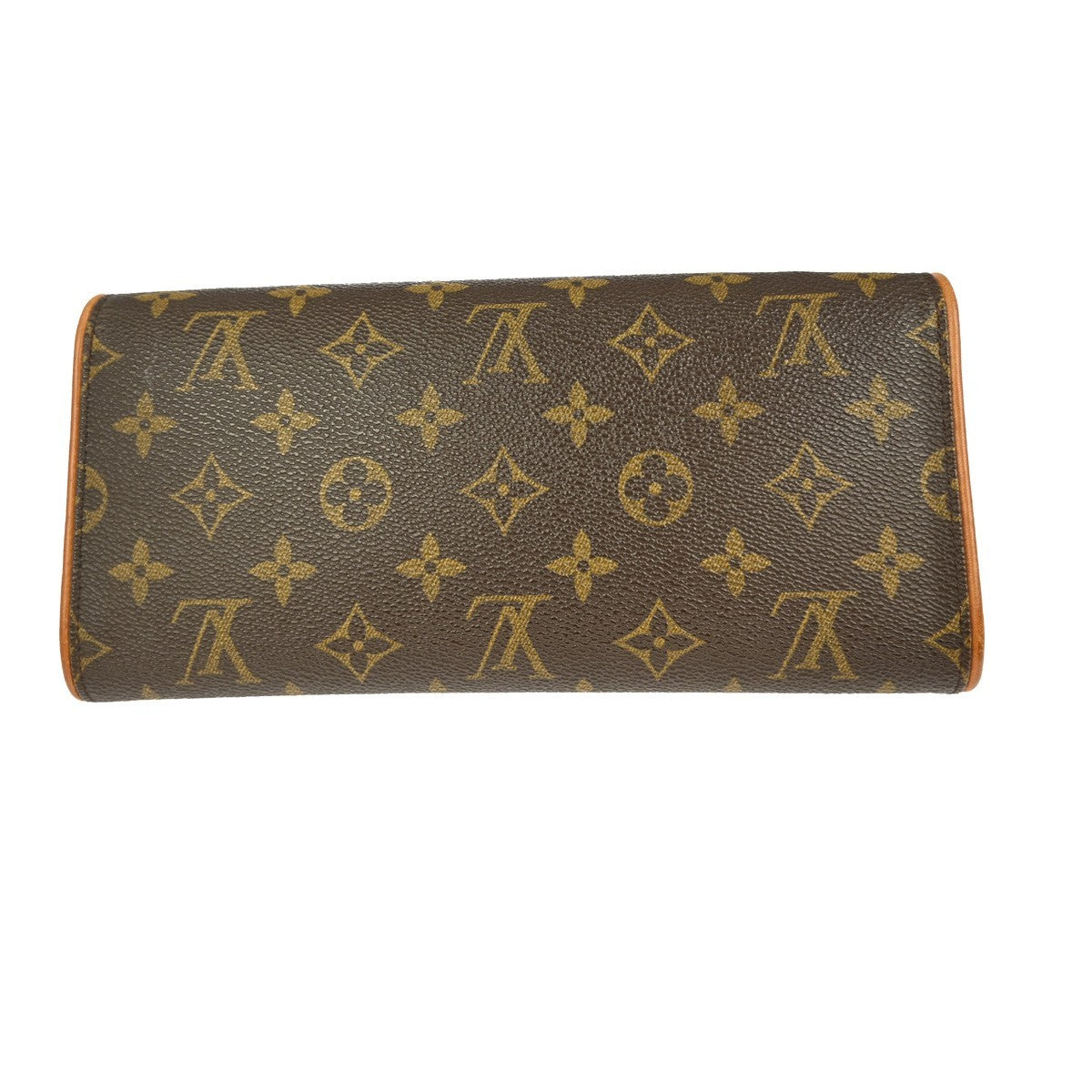 Louis Vuitton Twin Handbag Monogram Canvas, BROWN, CANVAS, Clutche & pouche