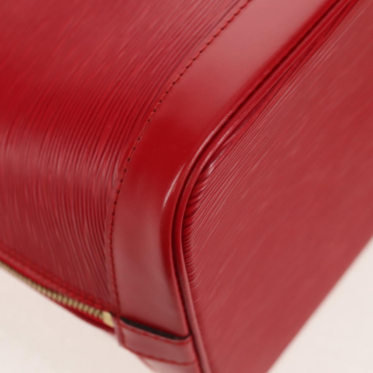 Louis Vuitton Vintage Alma Handbag Epi Leather, RED, LEATHER, Handbag