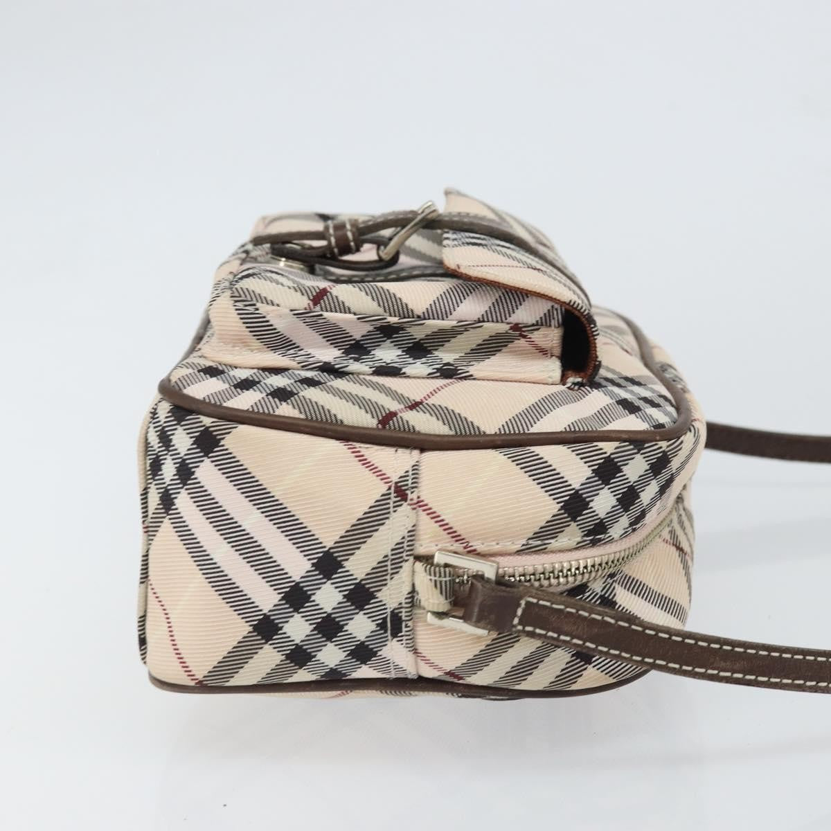 Burberry Nova Check Blue Label Nylon, BEIGE, NYLON, Shoulder bag