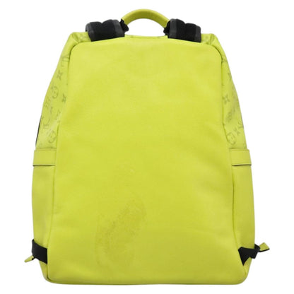 Louis Vuitton Discovery Backpack Monogram Taigarama, Yellow, Leather, Backpack