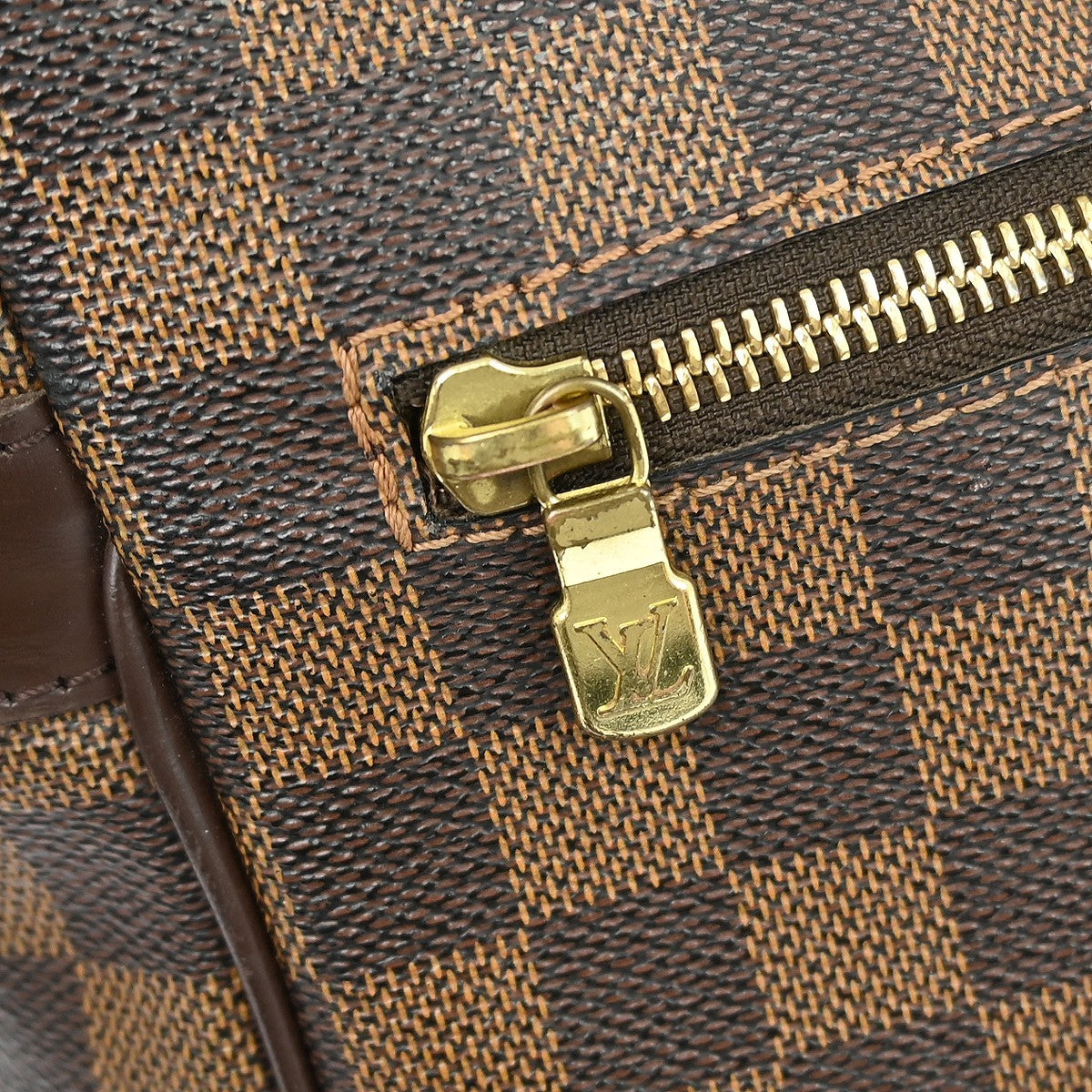 Louis Vuitton Melville Messenger Bag Damier, BROWN, CANVAS, Shoulder bag