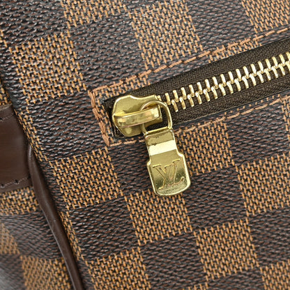 Louis Vuitton Melville Messenger Bag Damier, BROWN, CANVAS, Shoulder bag