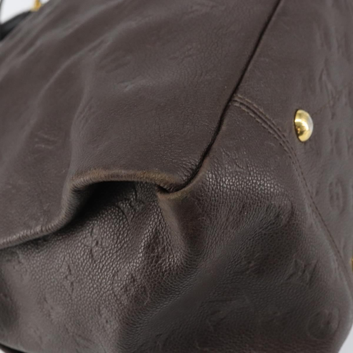 Louis Vuitton Artsy Handbag Monogram Empreinte Leather, BROWN, LEATHER, Handbag