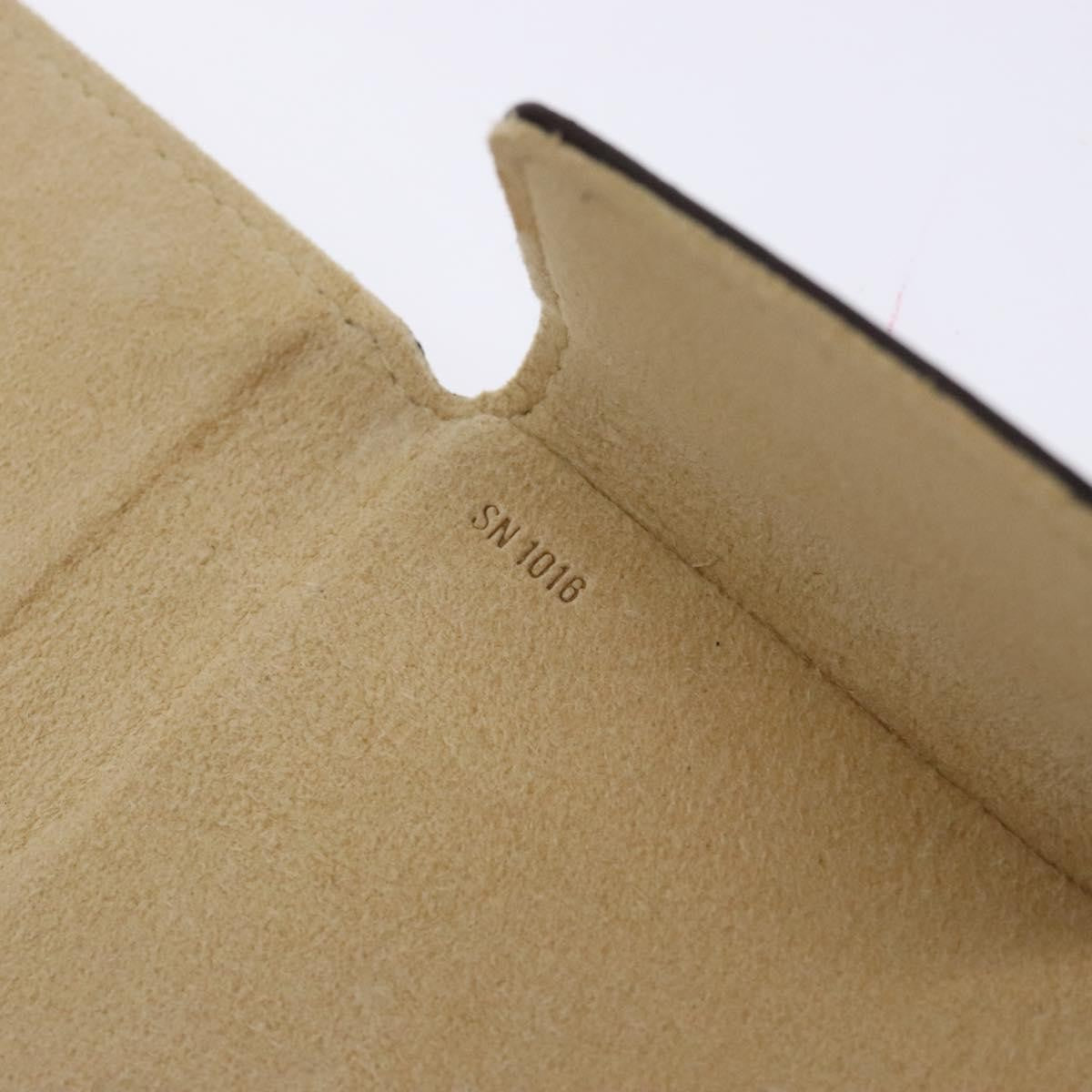 Louis Vuitton CASE JEWELRY BOX Canvas, BROWN, CANVAS, Wallets