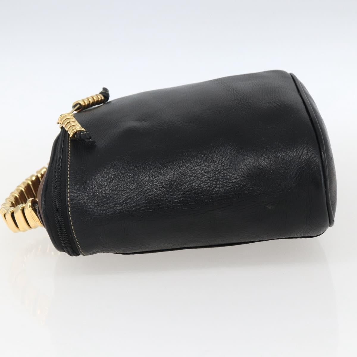 Loewe Vintage Velazquez Top Handle Bag Leather, BLACK, LEATHER, Handbag