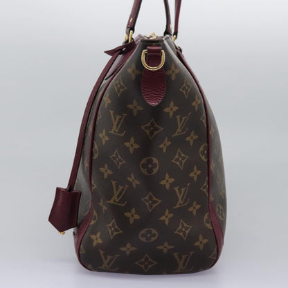 Louis Vuitton Estrela NM Handbag Monogram Canvas with Leather, PURPLE, CANVAS, Handbag