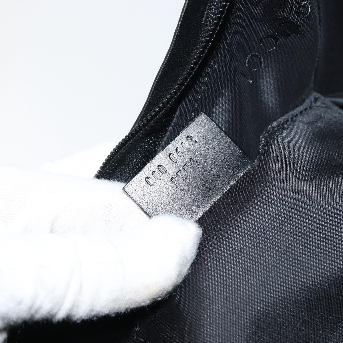 Gucci Zip Hobo Nylon, BLACK, NYLON, Shoulder bag