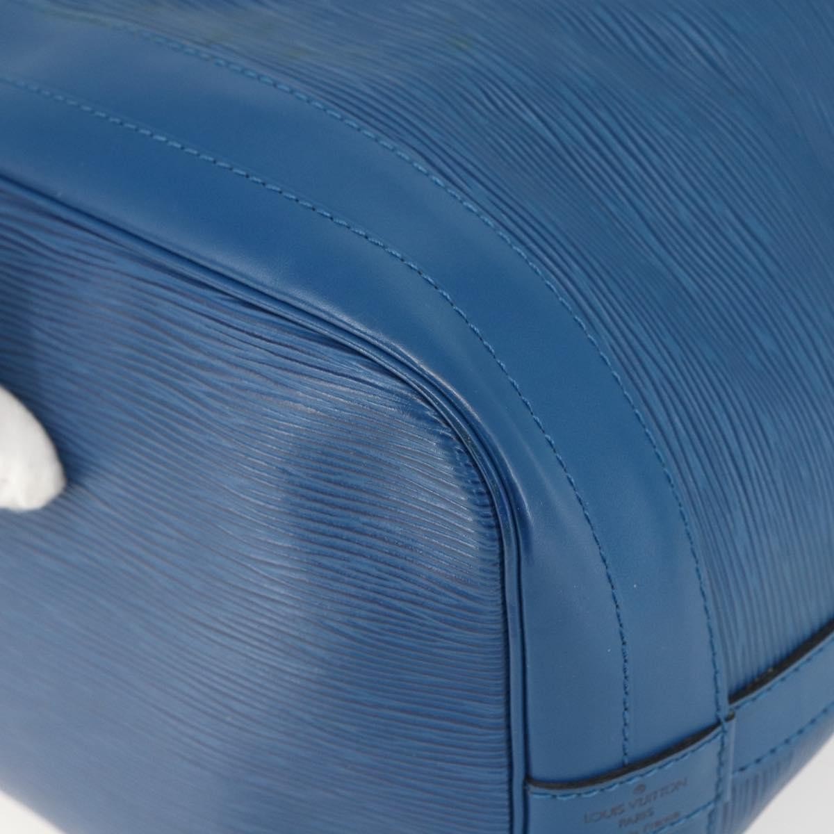 Louis Vuitton Noe Handbag Epi Leather, BLUE, LEATHER, Shoulder bag