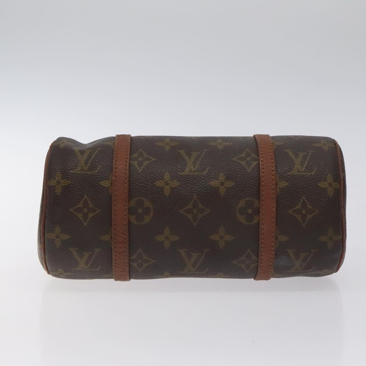 Louis Vuitton Papillon Handbag Monogram Canvas, BROWN, CANVAS, Handbag