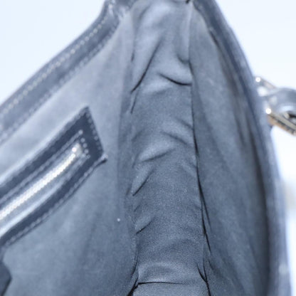 Celine Vintage Macadam Shoulder Bag Macadam Canva  Vinyl, BLACK, CANVAS, Shoulder bag