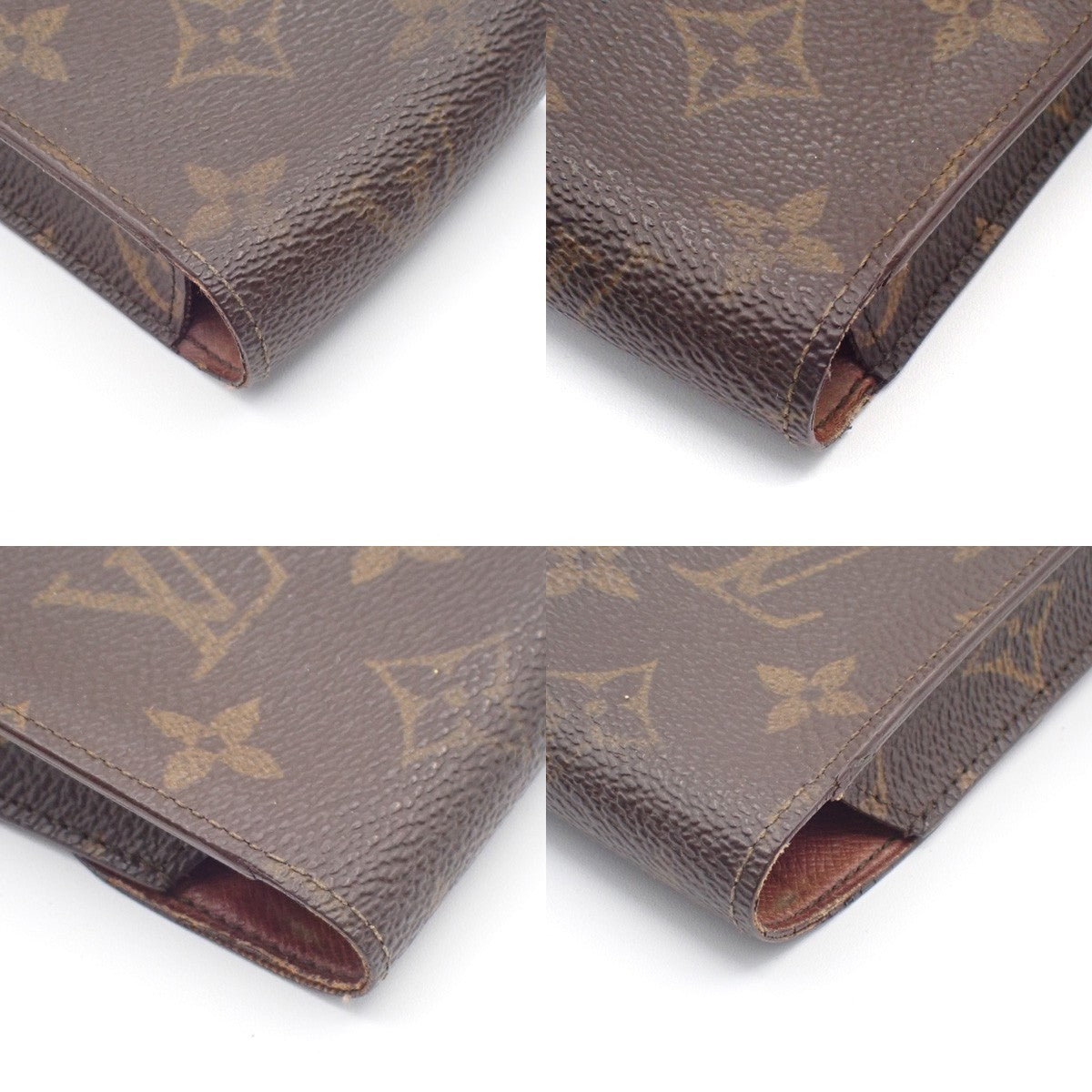 Louis Vuitton Etui Cigarette Case Monogram canvas, BROWN, CANVAS, Wallets