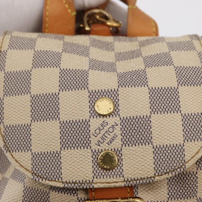 Louis Vuitton Sperone Backpack Damier, WHITE, CANVAS, Backpack