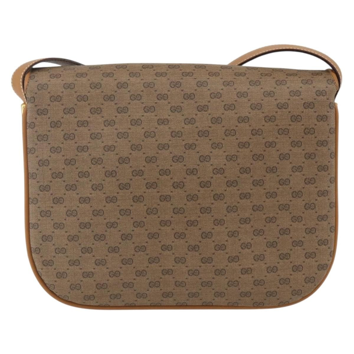 Gucci Micro GG supreme shoulder bag GG canvas, BEIGE, CANVAS, Shoulder bag