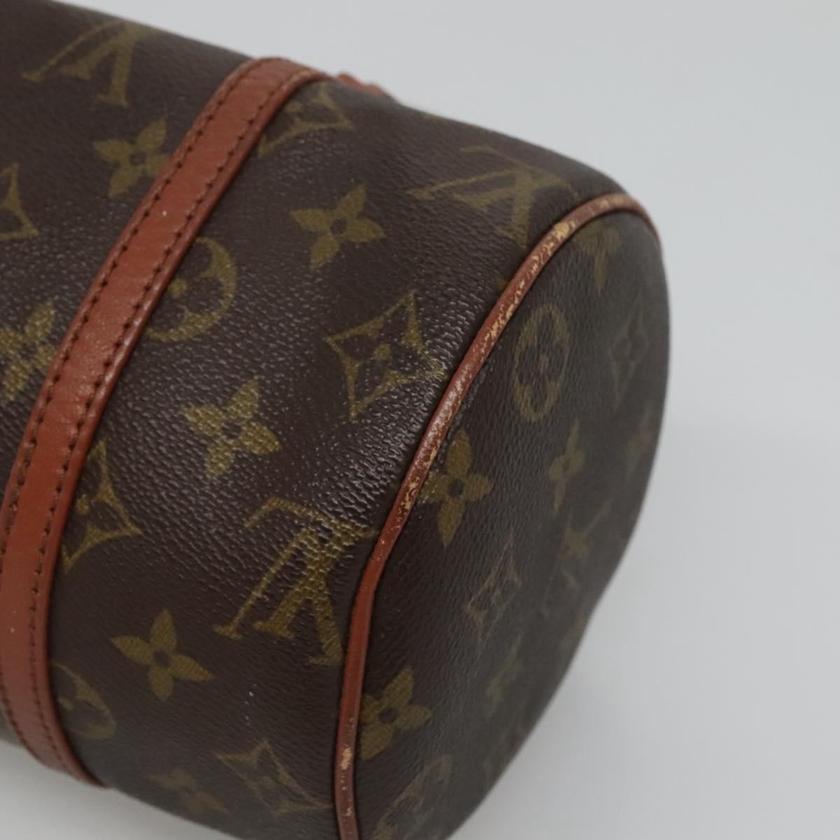 Louis Vuitton Papillon Handbag Monogram Canvas, BROWN, CANVAS, Handbag