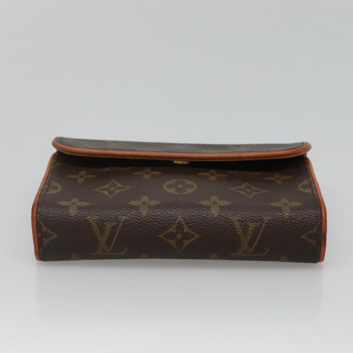 Louis Vuitton Florentine Waist Bag Monogram Canvas, BROWN, CANVAS, Travel bag