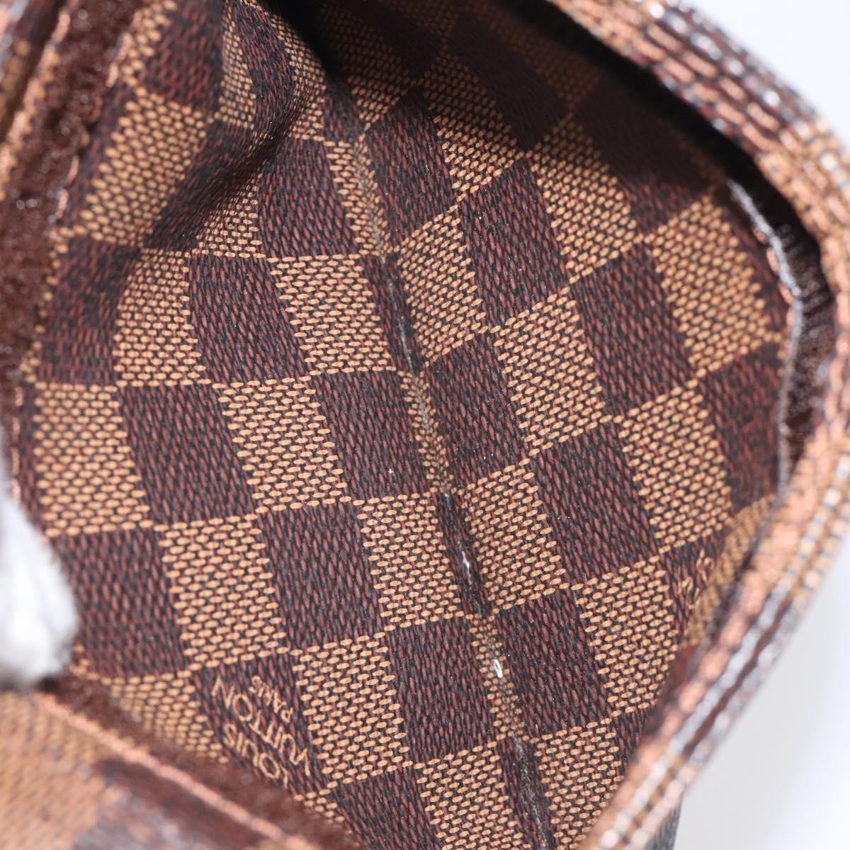 Louis Vuitton Geronimos Waist Bag Damier, BROWN, CANVAS, Shoulder bag