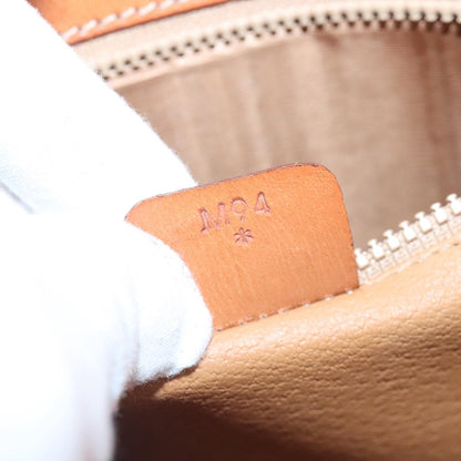 Celine Macadam Shoulder Bag PVC Leather, BROWN, CANVAS, Shoulder bag