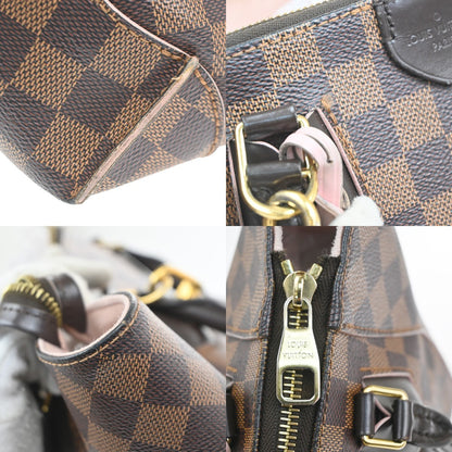 Louis Vuitton Caissa Tote Damier, BROWN, CANVAS, Handbag