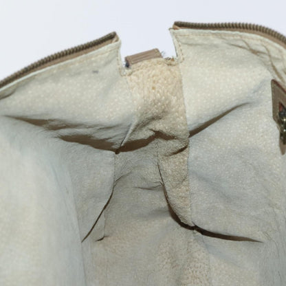 Fendi Logo Zucca Shoulder Bag Zucca, BEIGE, NYLON, Shoulder bag