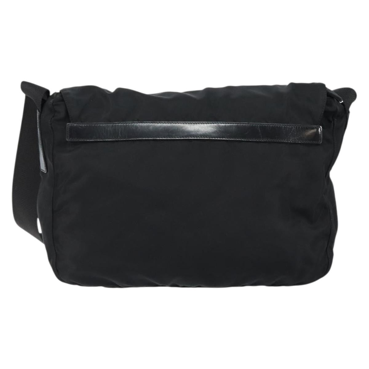 Prada SHOULDER BAG NYLON Black, BLACK, NYLON, Shoulder bag